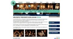 Desktop Screenshot of crescendo-elden-arnhem.nl